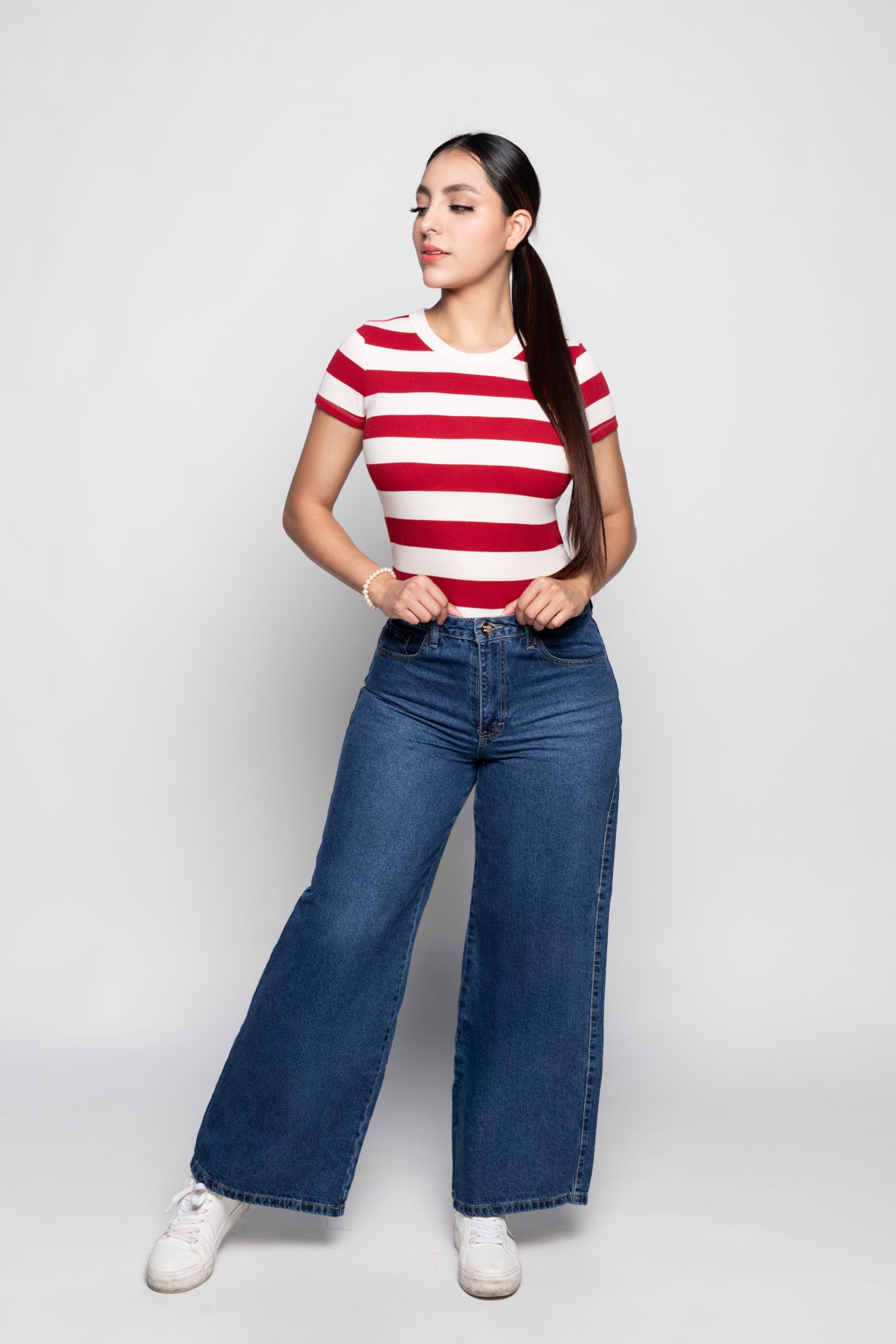 Jeans baggy dama SB-2978