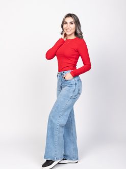Jeans baggy dama SB-3073