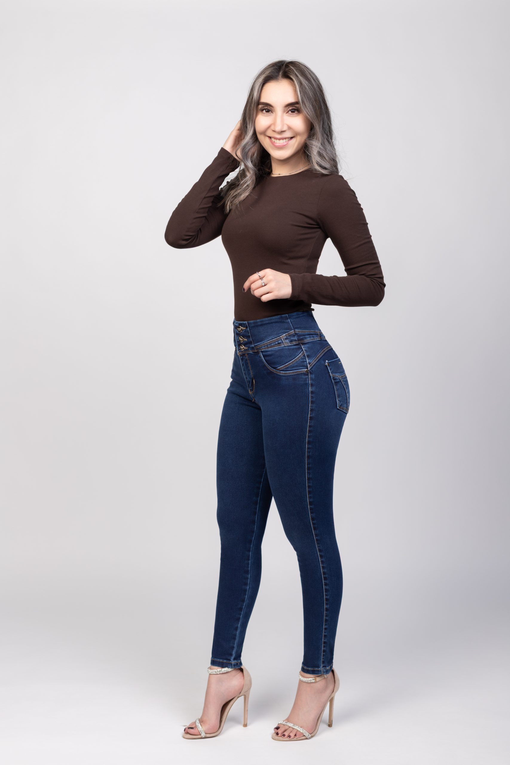Jeans colombiano dama SB-3072
