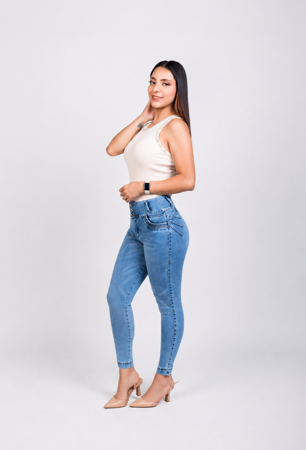 Jeans colombiano dama SB-3069